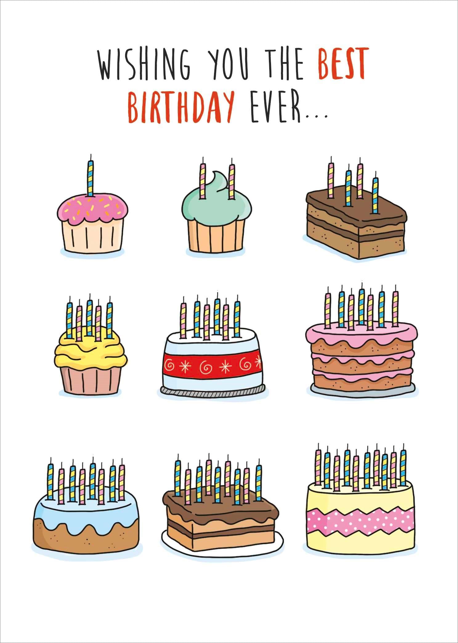 Best Birthday Ever Birthday Card
