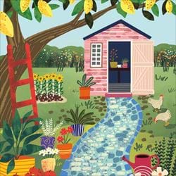 In The Garden Greeting Card