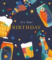 Beers Birthday Card