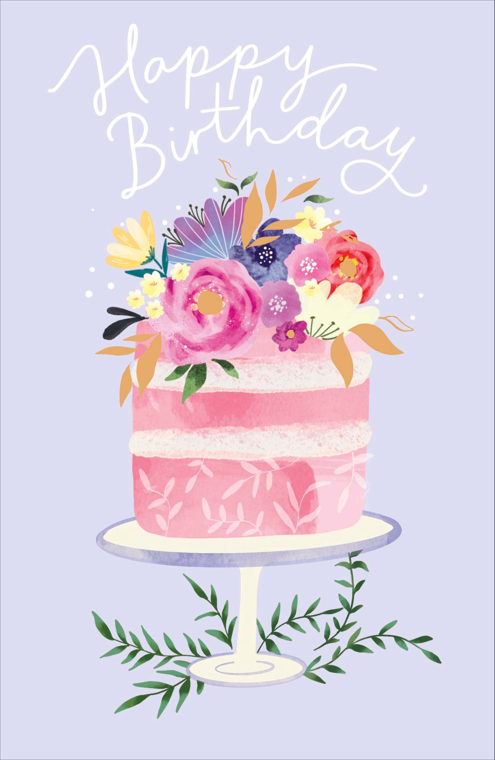 Cake Birthday Card