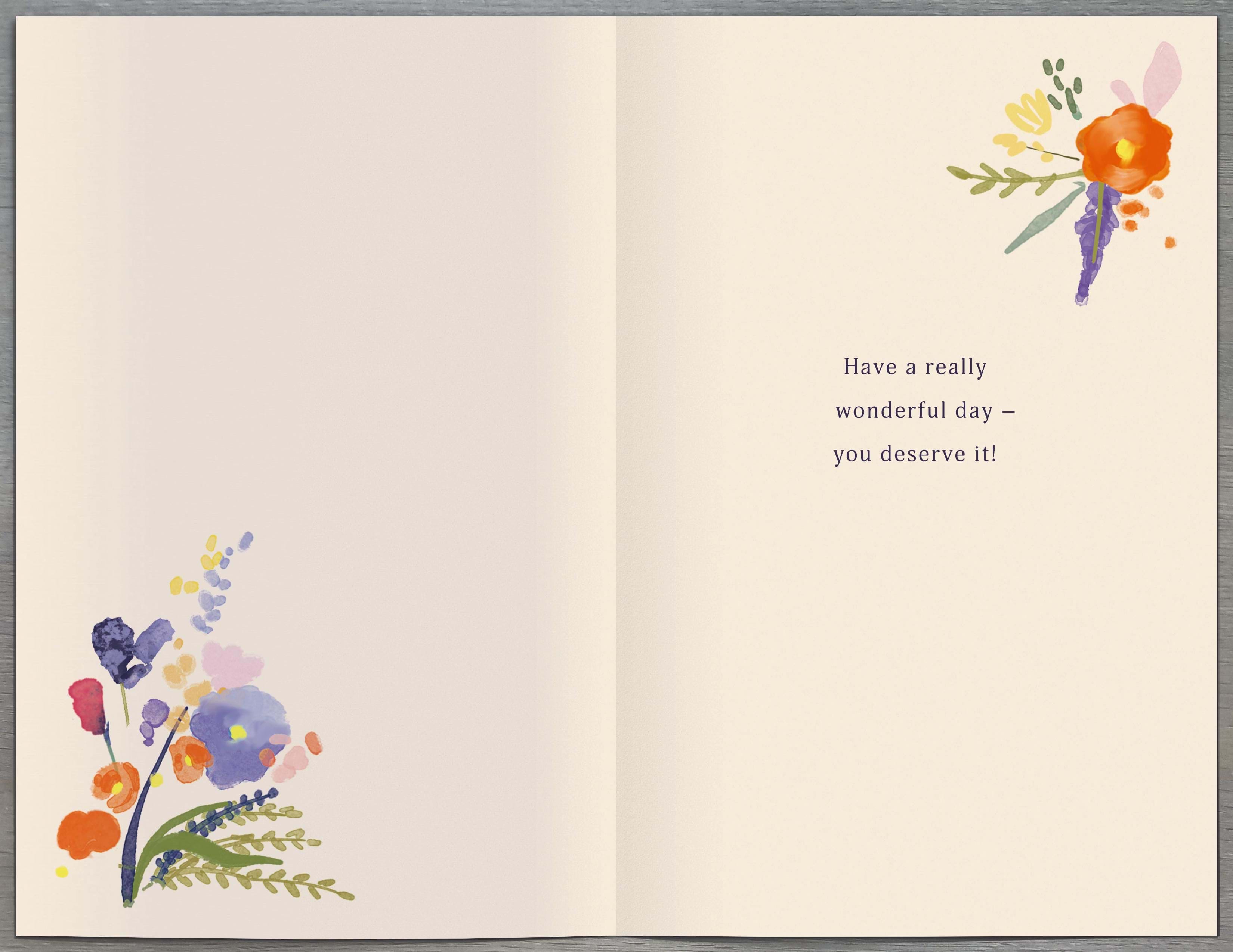 Lovely Wishes Birthday Card