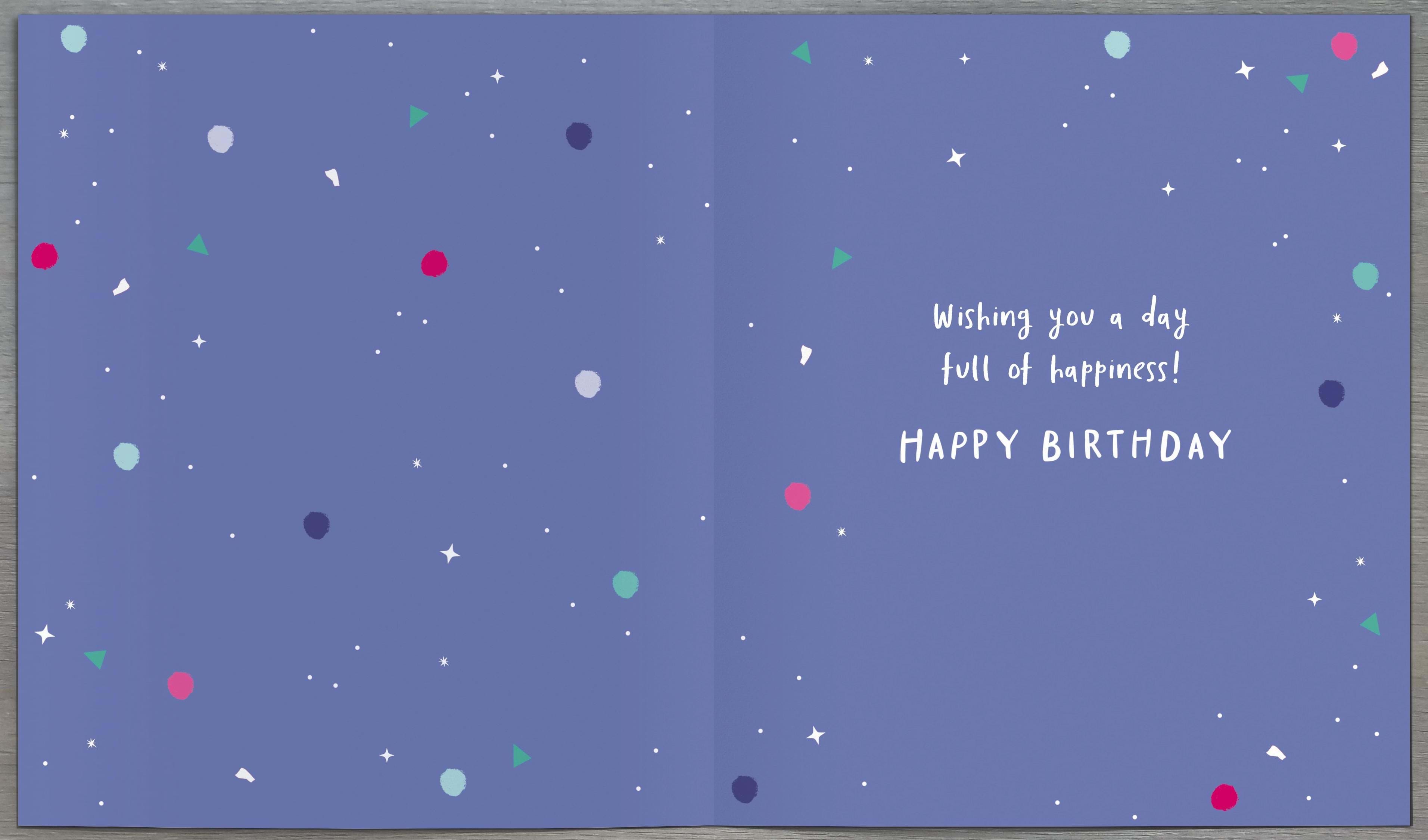 Candles Cousin Birthday Card