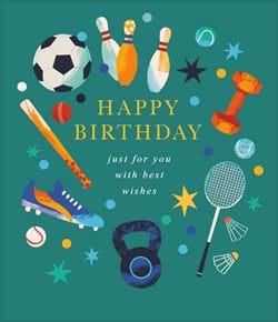 Sport Birthday Card