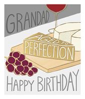 Aged To Perfection Grandad Birthday Card