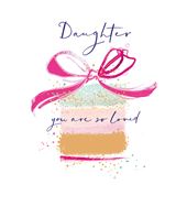You Are So Loved Daughter Birthday Card