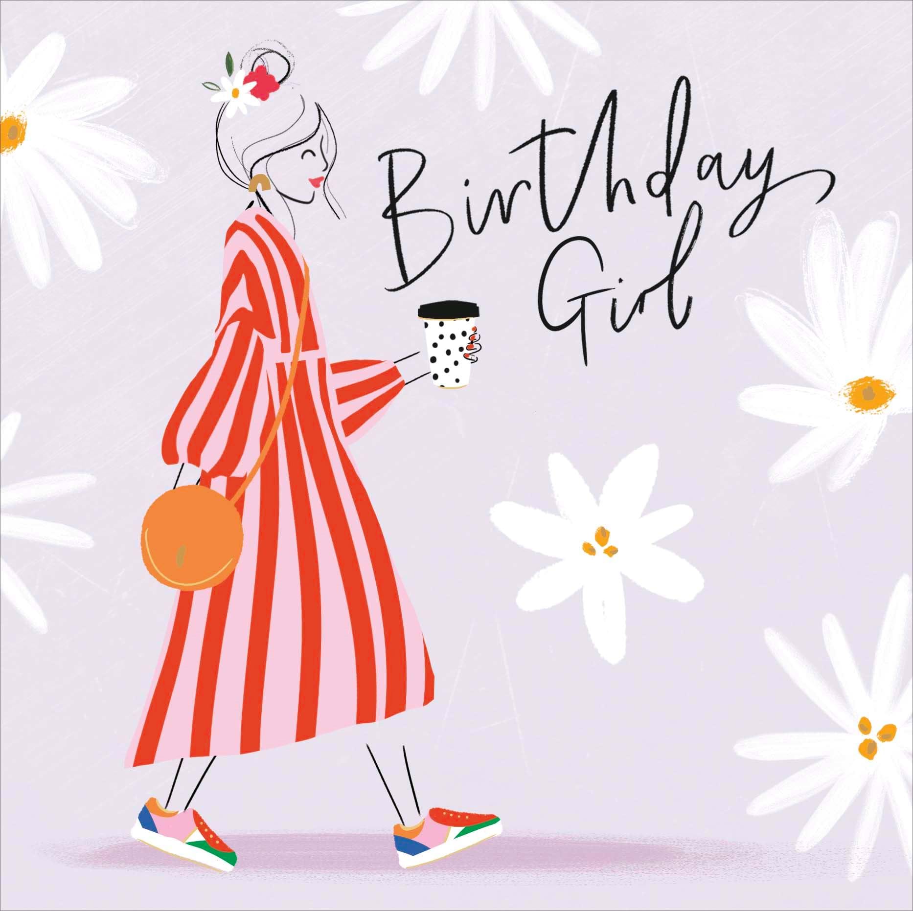 Birthday Girl Birthday Card