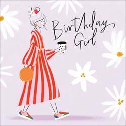 Birthday Girl Birthday Card