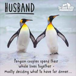 What's For Dinner Husband Birthday Card