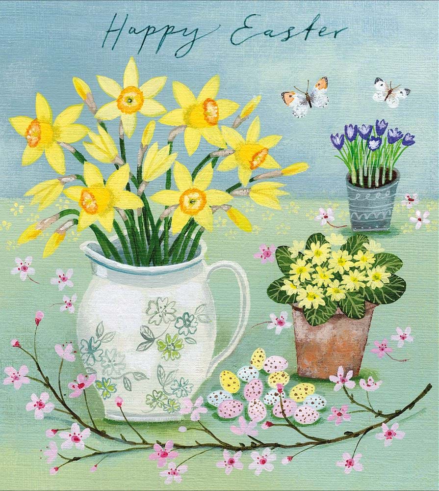 Spring Blooms Easter Cards - Pack of 5