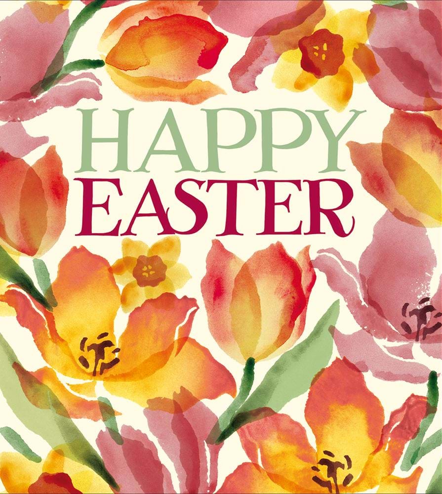 Tulips Easter Cards - Pack of 5