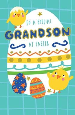 Special Grandson Easter Card