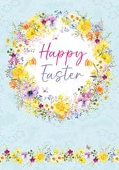 Flower Ring Easter Cards - Pack of 5
