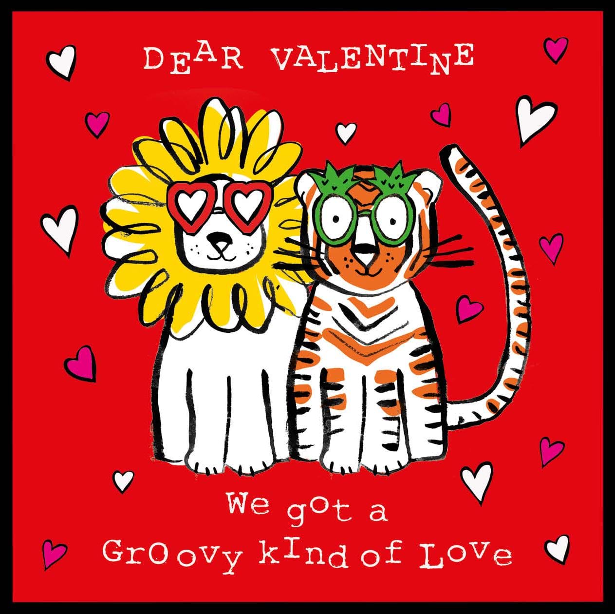 Groovy Love Valentine's Day Card