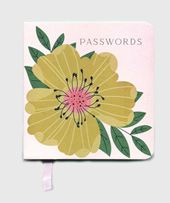 Yellow Rose Password Book
