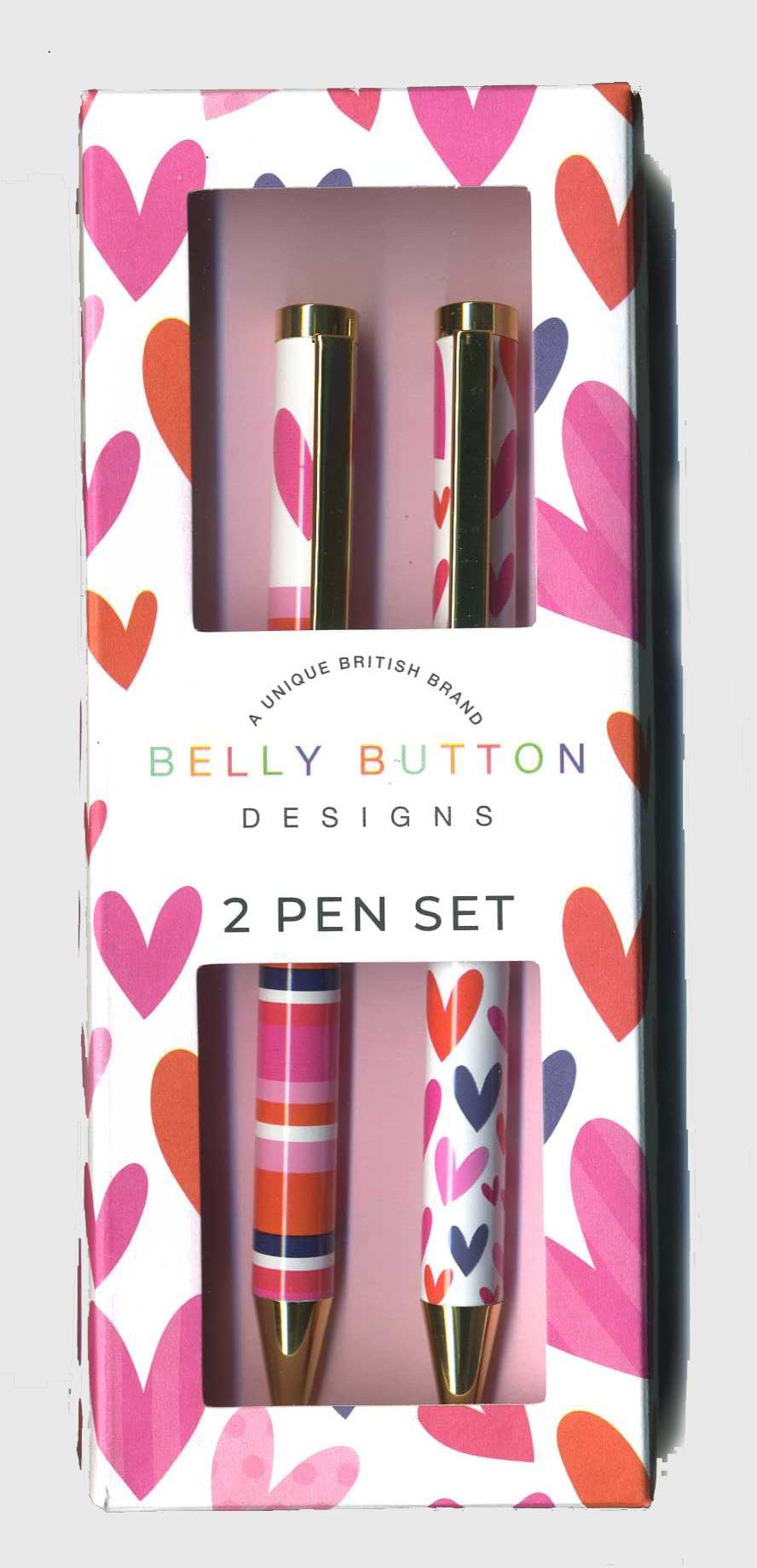 Hearts 2 Pen Set