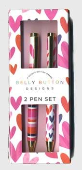 Hearts 2 Pen Set