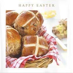 Hot Cross Buns Easter Cards - Pack of 5