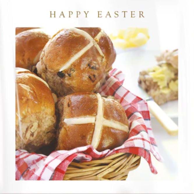Hot Cross Buns Easter Cards - Pack of 5
