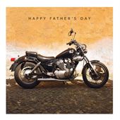 Motorbike Father's Day Card