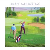 Golfing Father's Day Card
