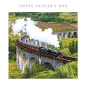 The Glenfinnan Viaduct Father's Day Card