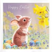 Whimsical Bunny Easter Cards - Pack of 5