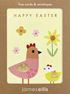 Chicken Easter Cards - Pack of 5
