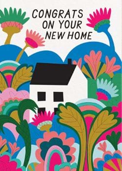 Vibrant New Home Card
