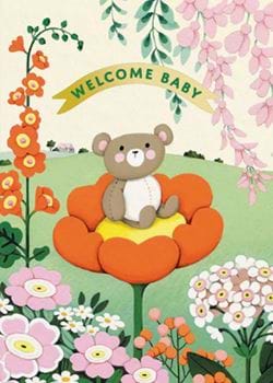 Little Bear New Baby Card