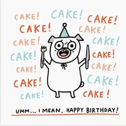 Cake Cake Cake! Birthday Card
