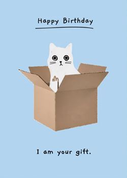 I Am Your Gift Birthday Card