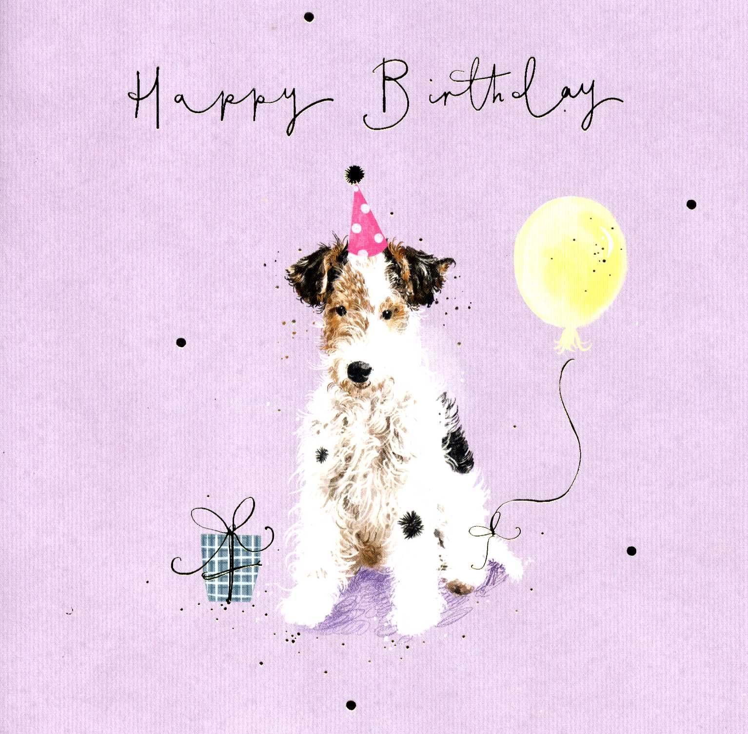 Jack Russell Birthday Card