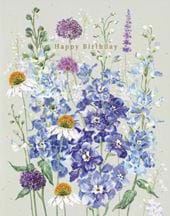 Fields Of Lavender Birthday Card