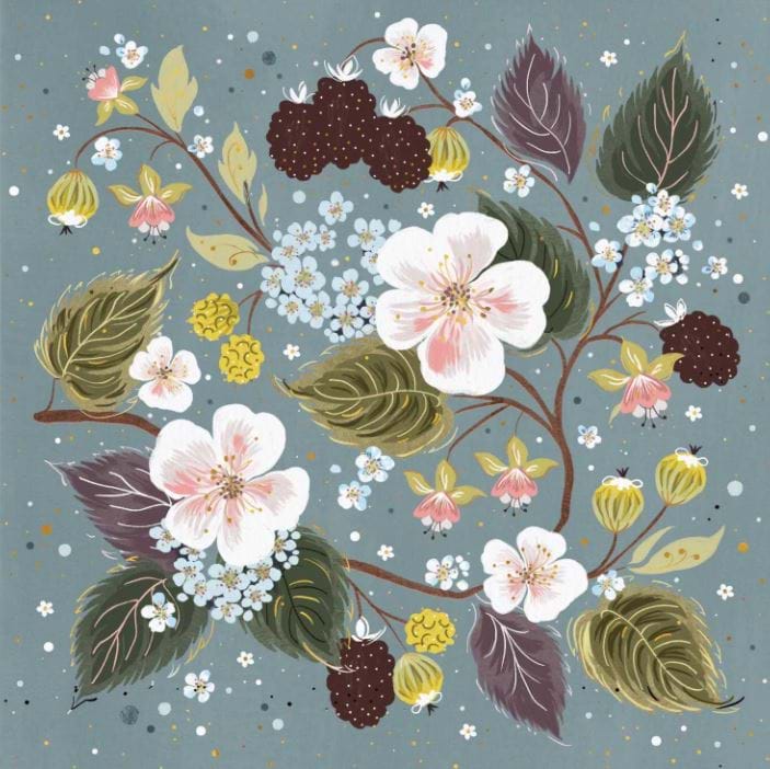 Woodland Blossom Greeting Card