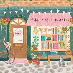 The Little Bookshop Greeting Card