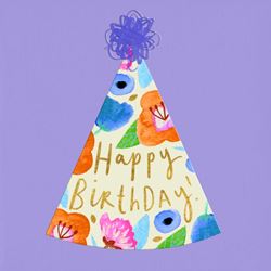 Party Hat Birthday Card