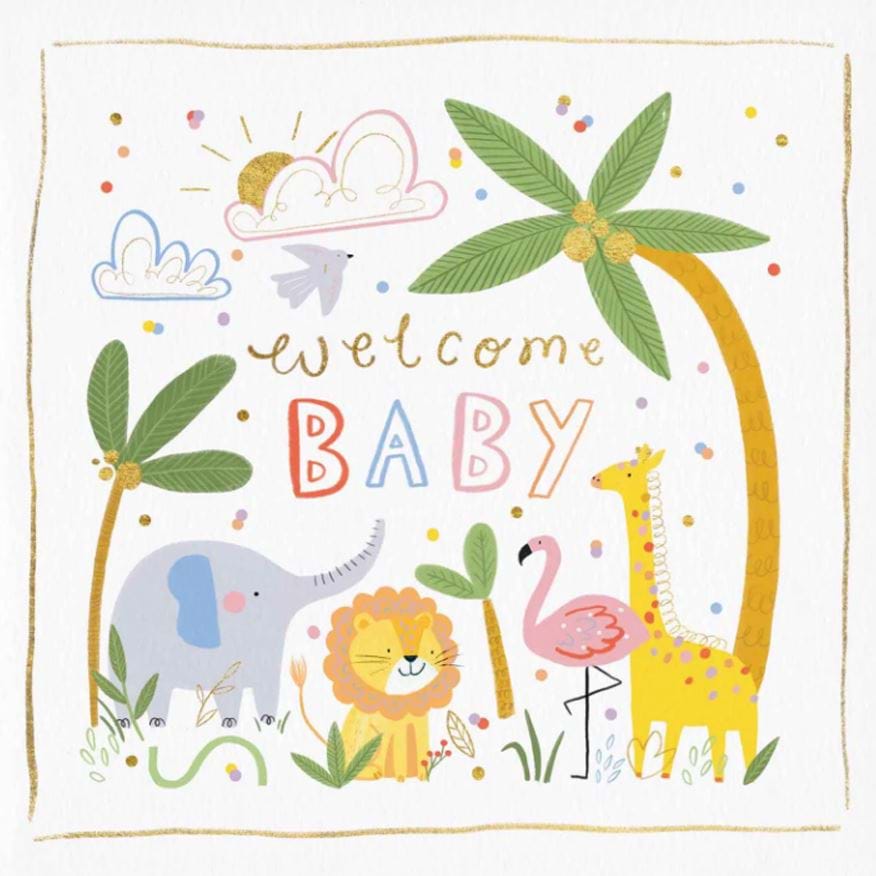Safari New Baby Card