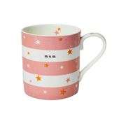 Mum Pink Stripe Mug
