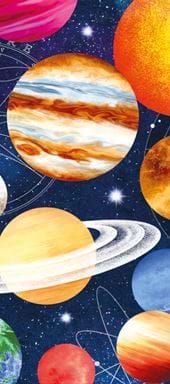 Space Tissue Paper - 4 Sheets