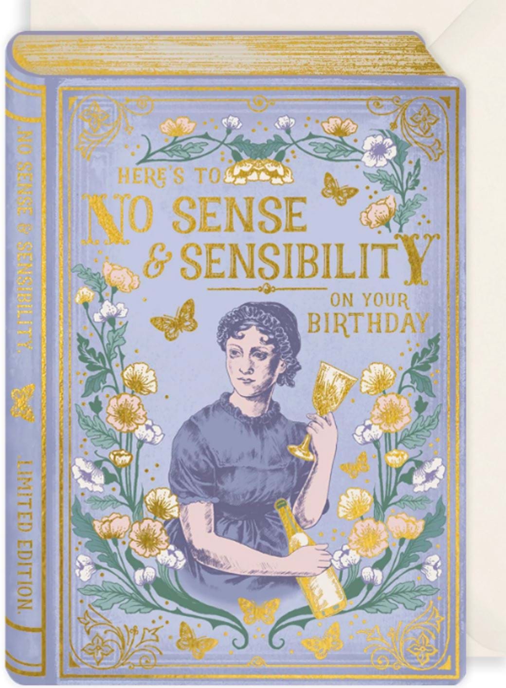 No Sense & Sensibility Birthday Card