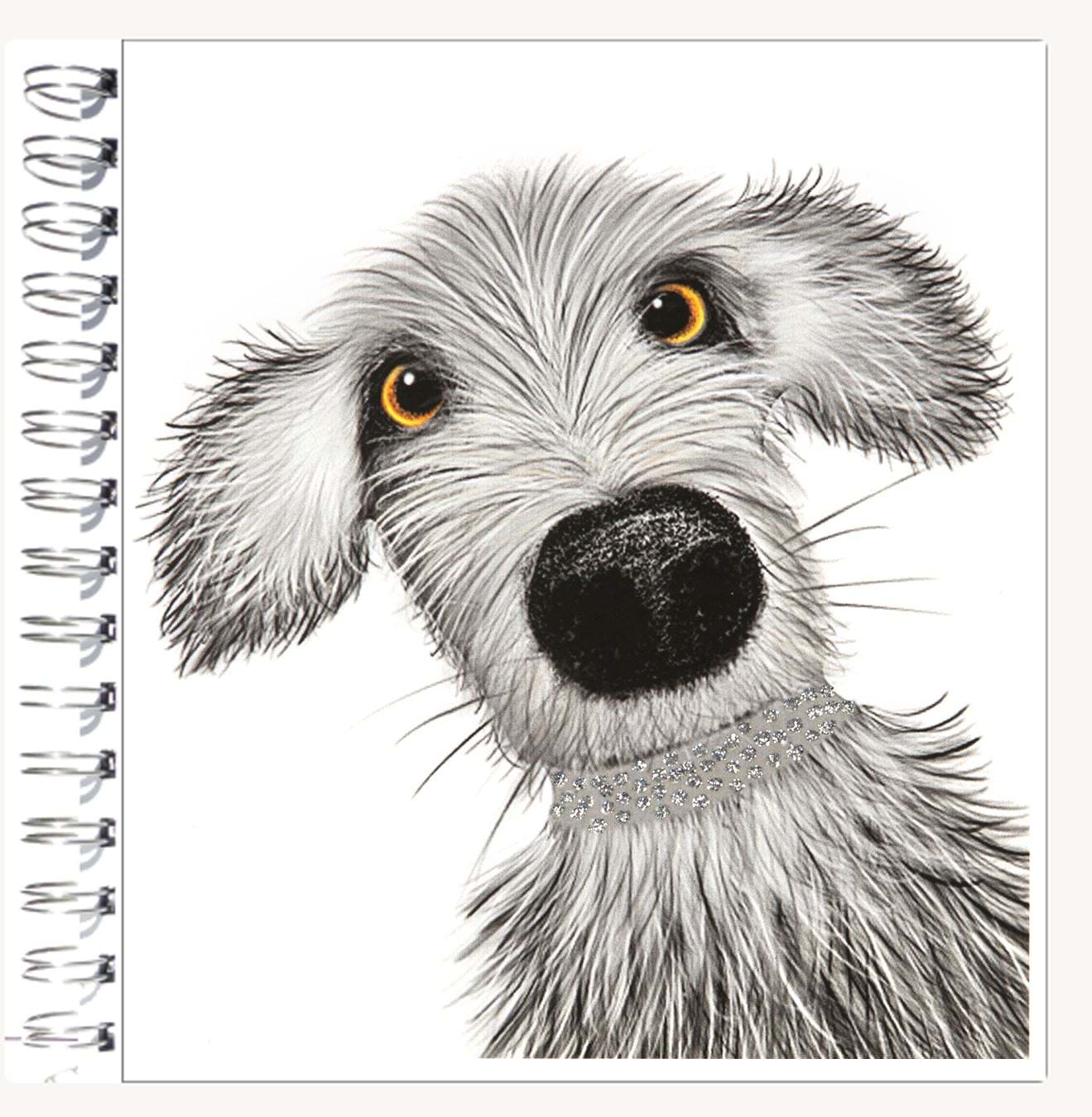 Glitter Pup Notebook