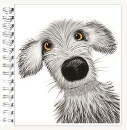 Glitter Pup Notebook