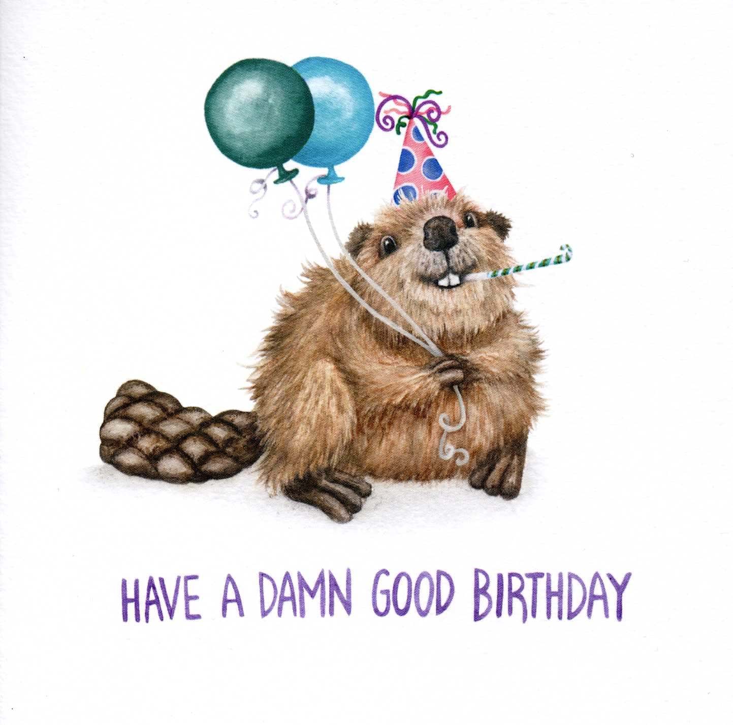 Damn Good Birthday Card
