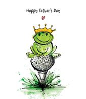 Frog Father's Day Card