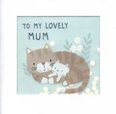 Cats Mum Greeting Card