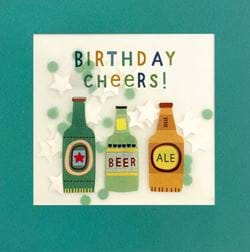 Cheers Beers Birthday Card