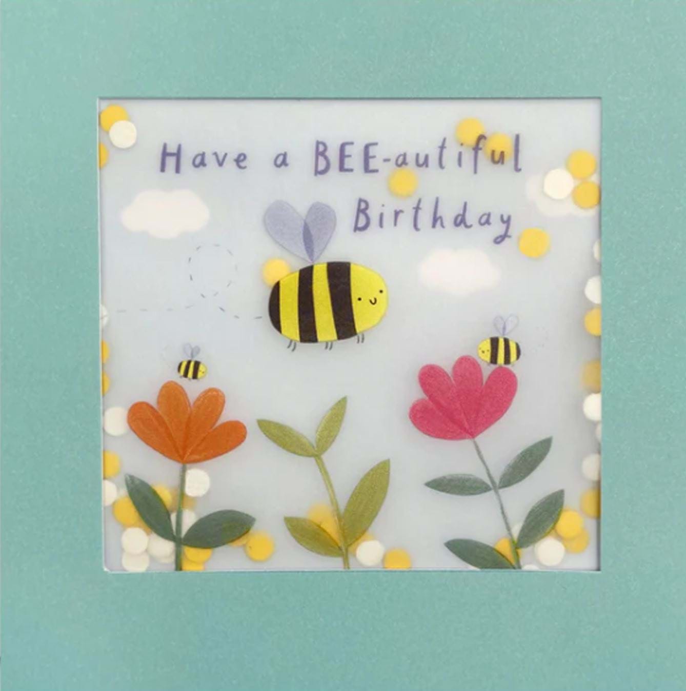 Bee Birthday Card