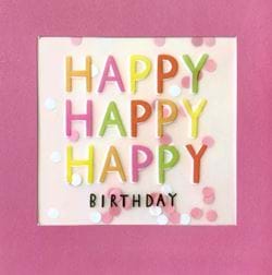 HAPPY Birthday Card
