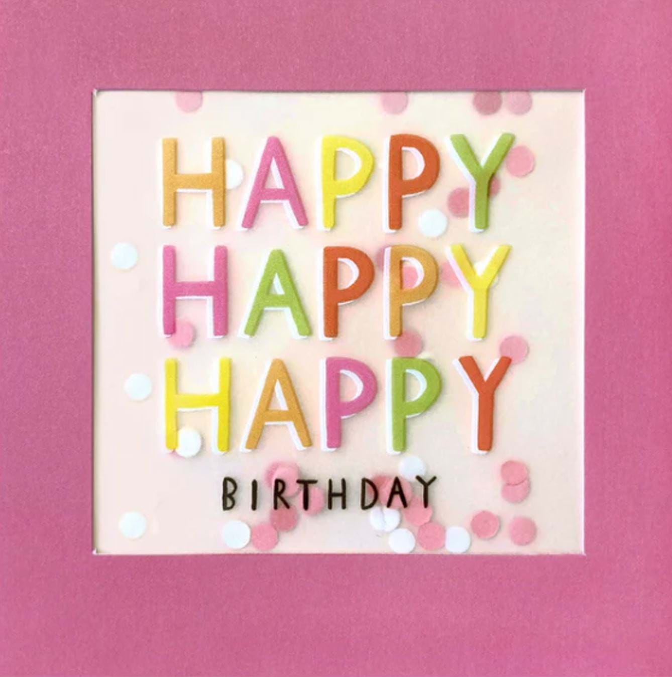 HAPPY Birthday Card