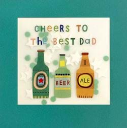 Beer Bottles Father's Day Card